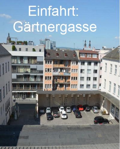 Freie Baptistengemeinde Mainz: Parken im Hinterhof