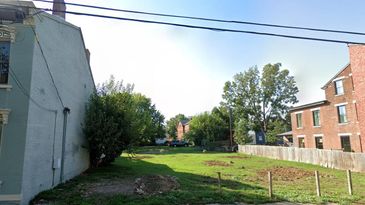 Urban infill property identified for redevelopment.