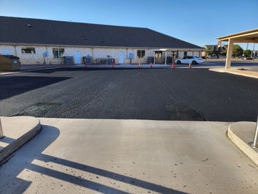 Sealcoating project.