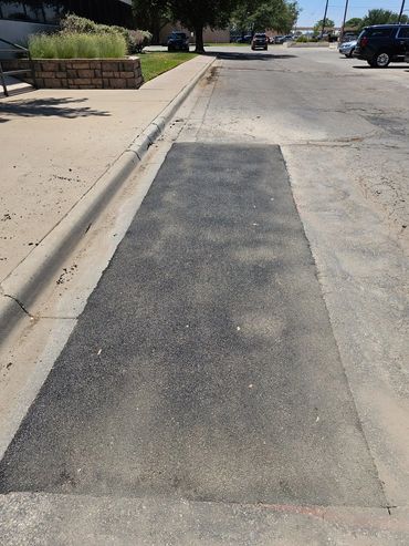 Pothole repair project