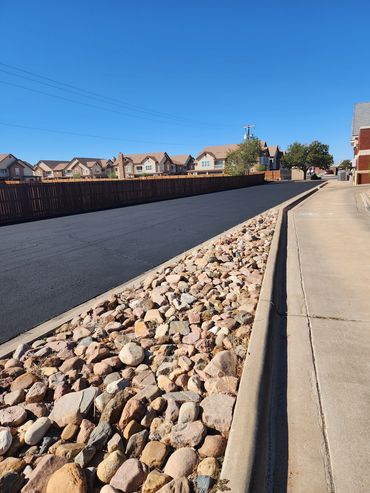 Sealcoating project.