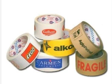 Bopp Tapes in all sizes Multi color and single color with company logo.