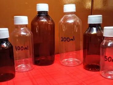 Plastic Bottle container in all sizes for pharma use.