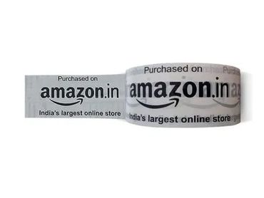 Printing tapes with logo and company Name.