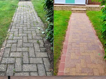 Pressure washing in Stockton / Teesside, professional cleaning services