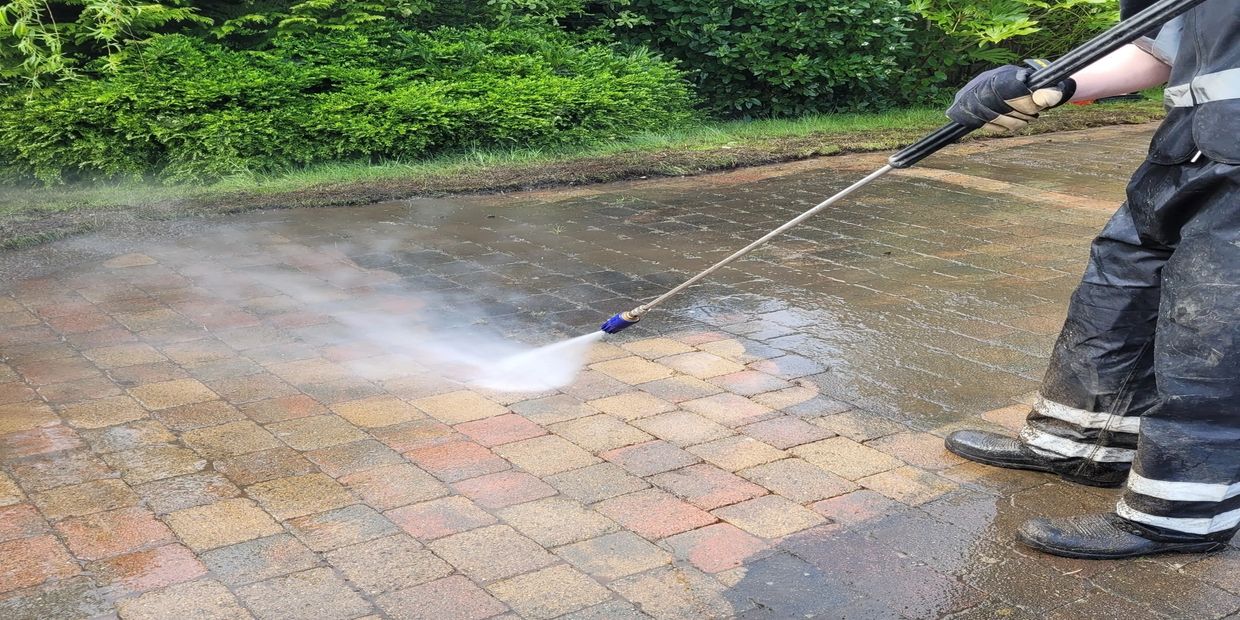 Pressure washing in Stockton and all areas of Teesside