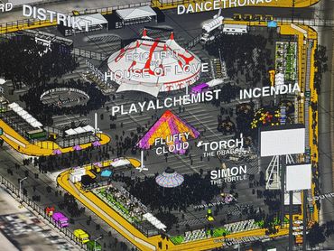 Site Rendering for Playa Playground @ Area 15 New Years 2021
Production Manager, Site Build Lead