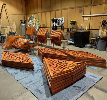 Unity Tree @ Cityscape w/ Walter Productions. Exterior Panels
Project Lead ,Co-Design, Fabrication