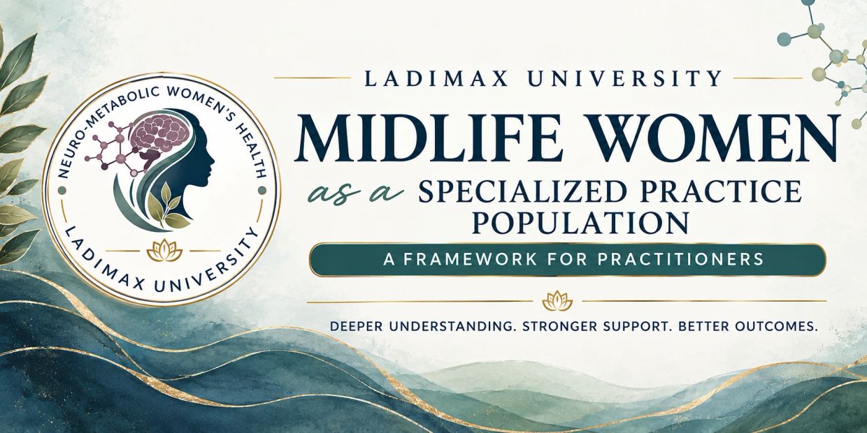 Ladimax University program for midlife women's health.