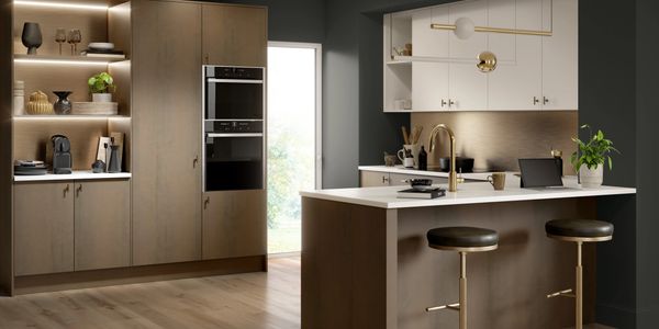 Scribes Kitchen Co Venice Kitchen in Galvano Bronze & Matt Cashmere Spring promotion example set.