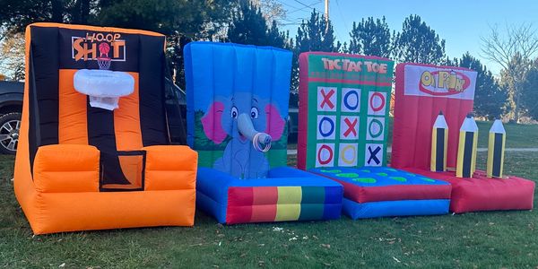 Inflatable carnival games