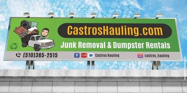 Castro’s Hauling Junk Removal & Dumpster Rentals 510-365-2515