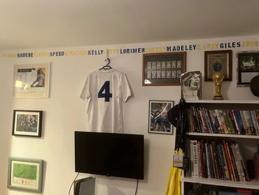 A football themed bedroom
