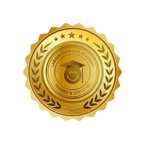 Lice Removal Training Certification Seal