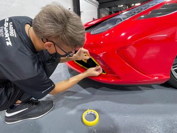 Proper Protection before Paint Correction