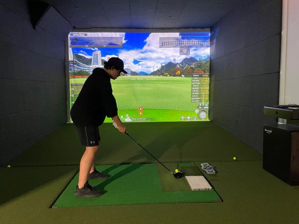 Golf Swing, Iron Street Golf, Chicago, Illinois, Bridgeport, Canaryville