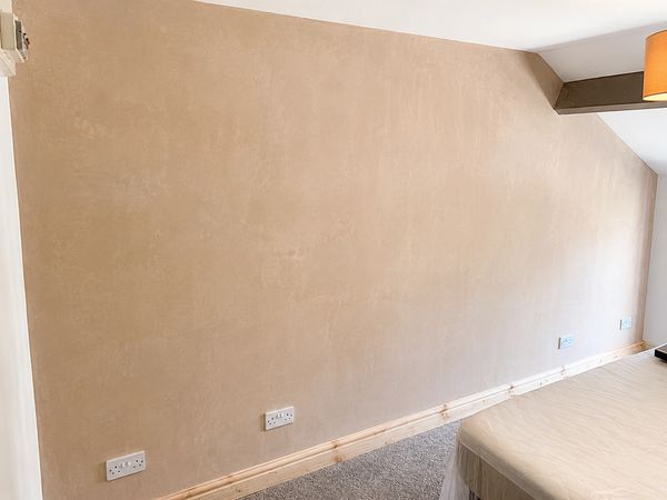 Acoustic sealant applied to the soundproof wall before skimming in Scarborough, Filey