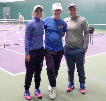 Professional Pickleball Player, Catherine Parenteau. PPA Tour. Gordon G.G. Gebert. Athena Trouillot.