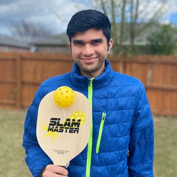 Mohit - Slam Master Pro Pickleball practice, training, drill paddle. 
Slam Master Ambassador