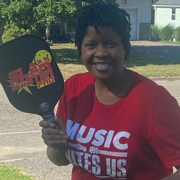 Slam Master Pro Pickleball practice, training, drill paddle. 
Slam Master Ambassador Slambassador.