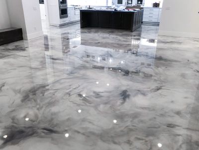Metallic Epoxy Flooring