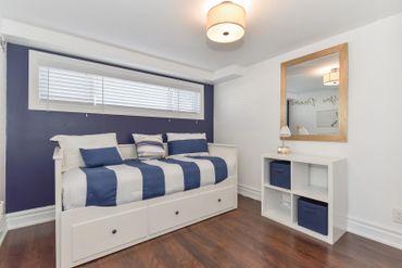 basement bedroom