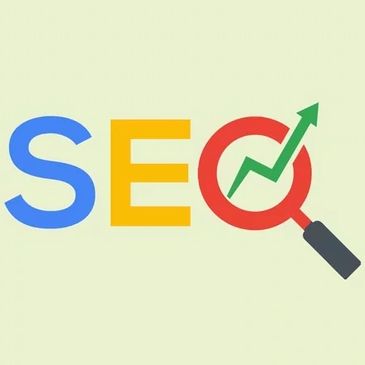 seo image in google colors.