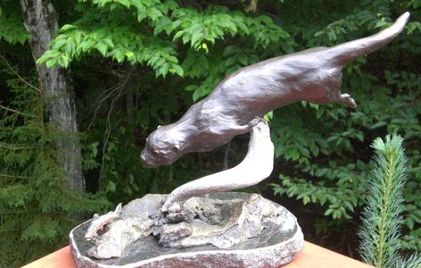 Bronze sculpture artist bronze bear sculpture bronze wildcats bird sculpture wildlife commission 