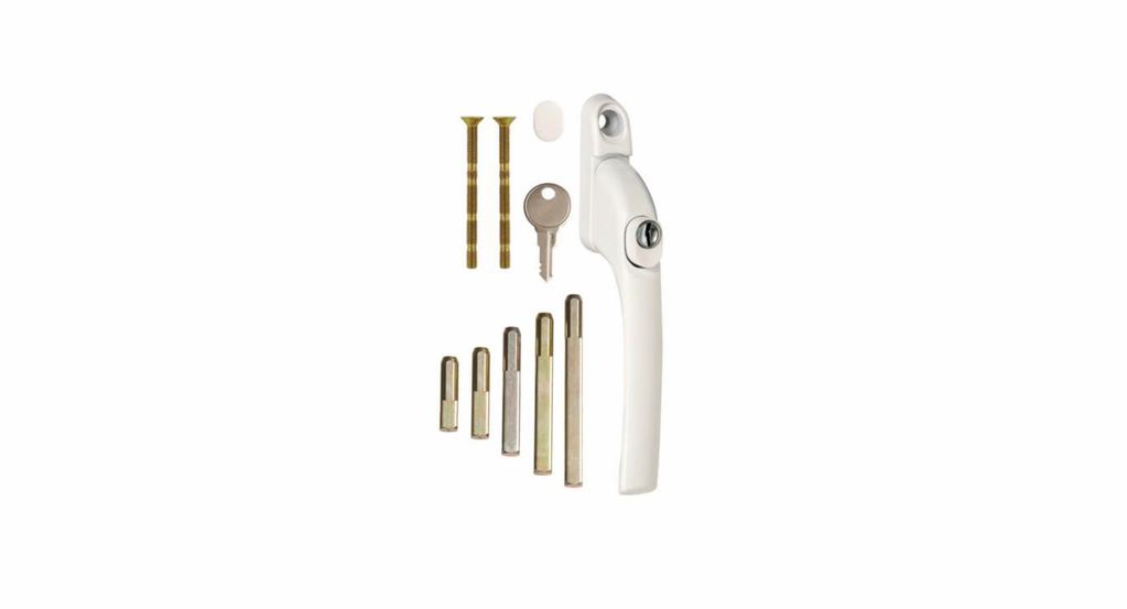 Upvc window handles, suitable for Upvc windows and wooden windows that have mechanism locks.
