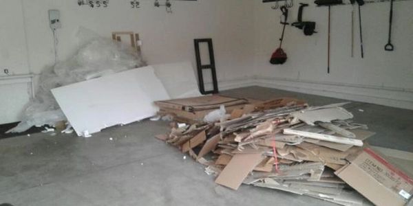 drywall and cardboard removal