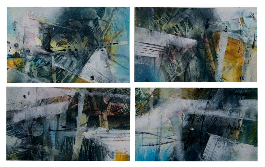 Quick Paints in preparation for larger works.