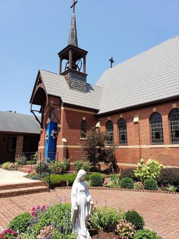 Scenic picture of St. Mary
