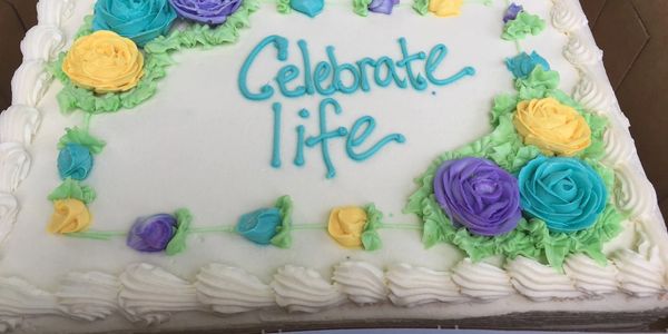 Celebrate life
That and Vito
That’s the legacies she left us