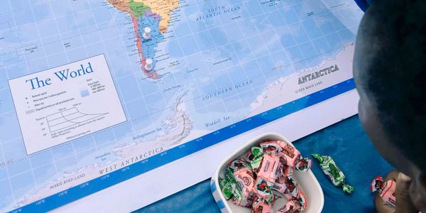 Go Outside Foundation volunteering at Think Outside Da Block's 2025 Roll N. Peace Event; June 2025