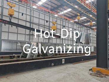 hot dip galvanizing production system for steel corrosion protectionl