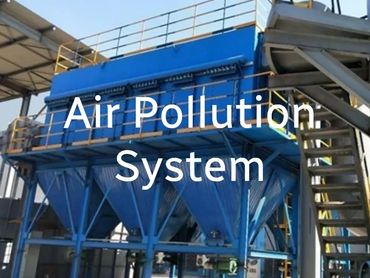industrial dust collector system for air pollution control and filtration