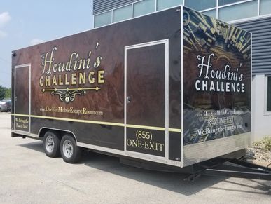One Exit Mobile Escape Room
Mobile Escape Room
One Exit Escape
Houdini's challenge Escape Room