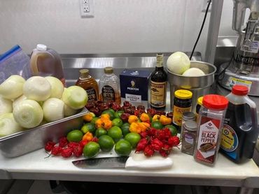 Fresh ingredients make the difference in our homemade sauces.