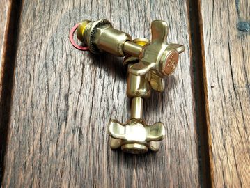 Solid brass taps
