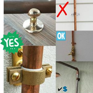 Outdoor shower fittings