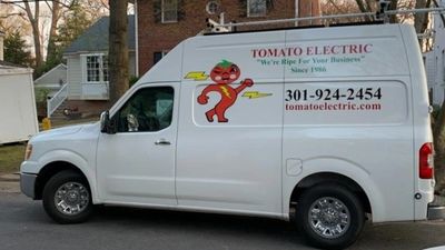 Tomato electric truck in silver spring maryland