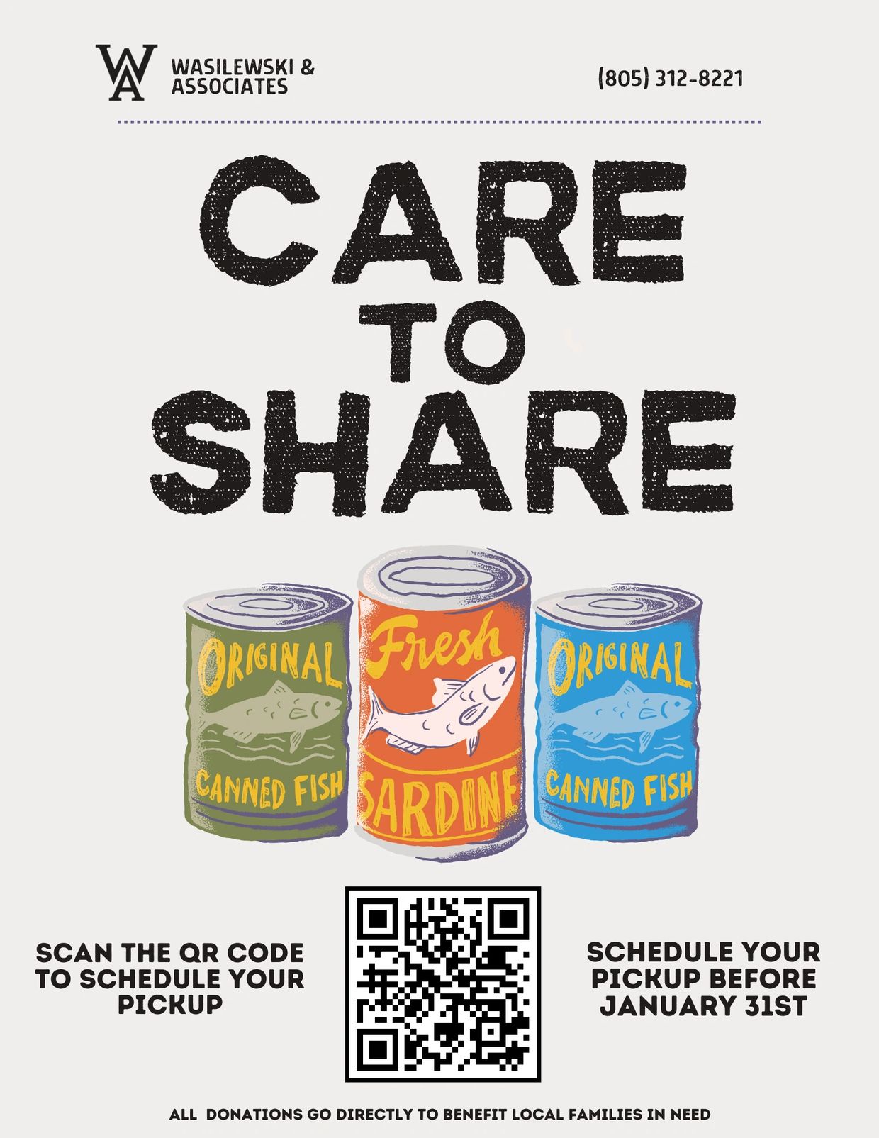 Care to Share - Ventura Food Donation Drive. Community Event.