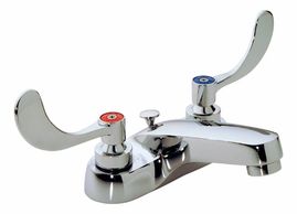 Restroom faucet much like any that is found in most public restrooms and offices in the san angelo t