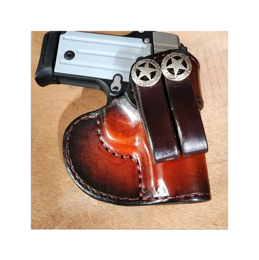 leather iwb, inside wasteband. hand stitched, handcrafted