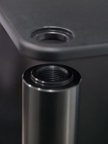 audio rack stand aluminum