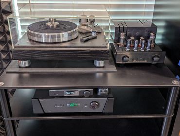 audio rack stand aluminum mono block