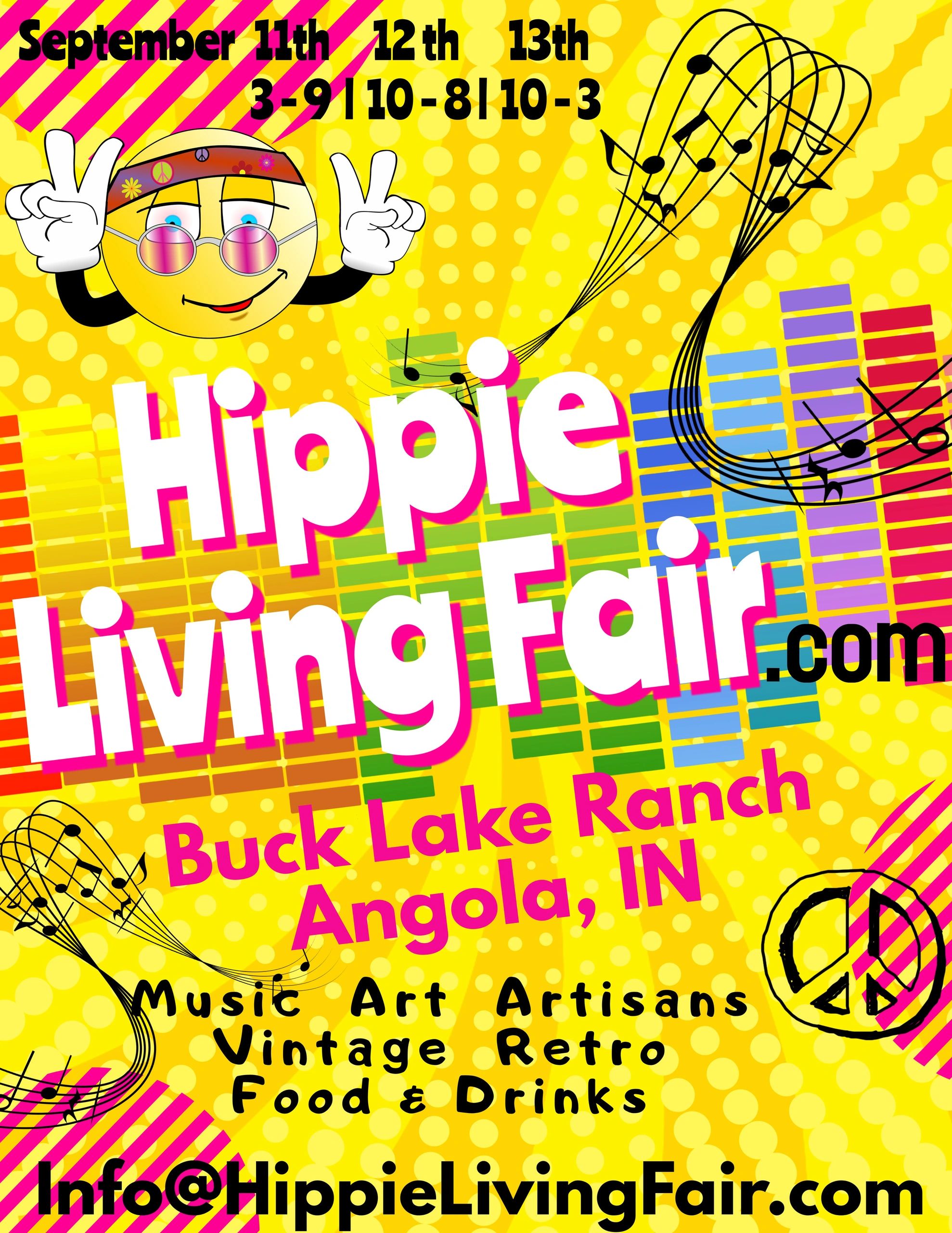 Hippie Living Fair HippieFest, Hippie Living Fair, Buck Lake Ranch