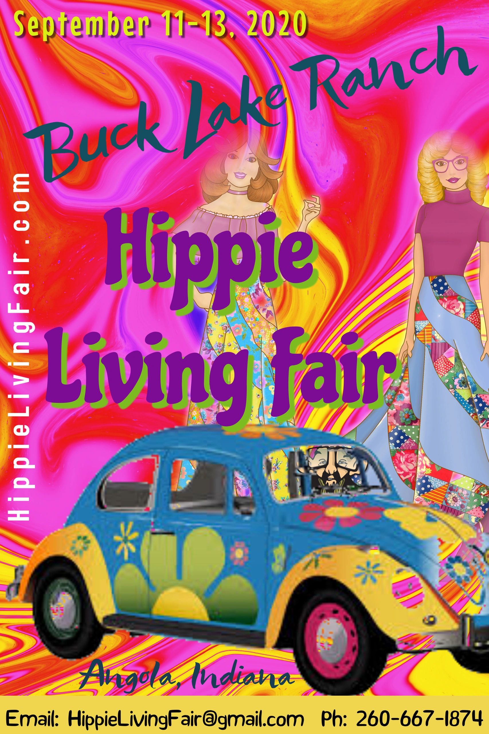 Hippie Living Fair HippieFest, Hippie Living Fair, Buck Lake Ranch