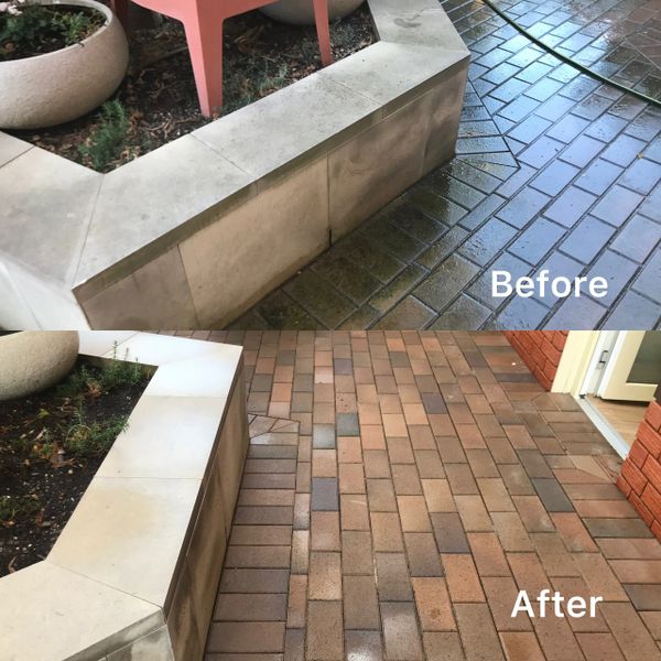 Patio cleaning & sealing Canberra