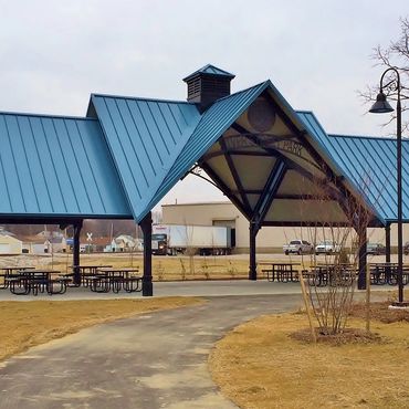 Steelworx Crossing Gable Shelter